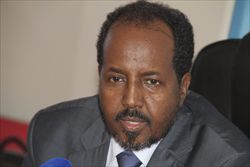 Il nuovo Presidente della Somalia Hassan Sheik Mahamoud (Foto Ansa).