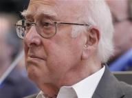Il fisico inglese Peter Higgs. Foto Reuters.