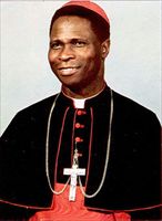 Il cardinale Bernardin Gantin.