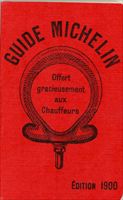 La prima edizione della Guida Michelin.