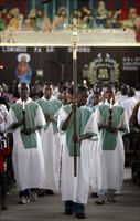 Una celebrazione nella cattedrale di San Giuseppe a Kinshasha, capitale del Congo