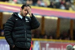 Andrea Stramaccioni, allenatore dell'Inter (Ansa).
