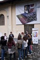 Torino, venerdì 19 aprile 2013. In quattro punti diversi della diocesi comincia la veglia  vocazionale. Foto di Paolo Siccardi/Sync. 