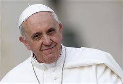 Papa Francesco. Foto Reuters.