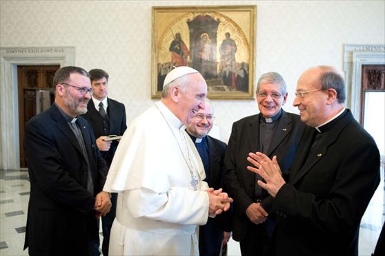 Papa Francesco riceve la Società San Paolo