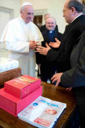 Papa Francesco riceve la Società San Paolo