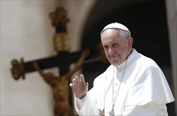 Papa Francesco. Foto Reuters.