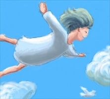 Un'immagine del videogioco "Cloud"