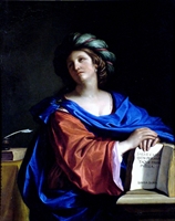 "Sibilla Samia" del Guercino, al piano nobile del ritrovato Palazzo Fava, a Bologna.