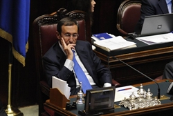 Gianfranco Fini, presidente della Camera.