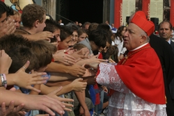 Il cardinal Tettamanzi