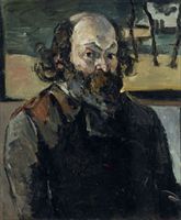 "Autoritratto" di Paul Cézanne, in mostra a Milano.