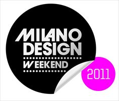 Logo della seconda edizione di Milano Design Weekend in programma dal 6 al 9 ottobre che coinvolge arte e cultura.