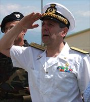 L'ammiraglio Giampaolo Di Paola. Foto: Ansa. 
