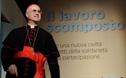 il cardinale Tarcisio Bertone