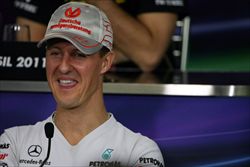 Micheal Schumacher, pilota della Mercedes.