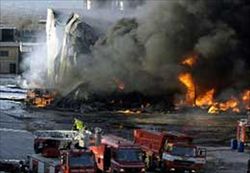 L'esplosione dell'oleificio di Campello sul Clitunno, in Umbria, dove il 25 novembre 2006 morirono quattro lavoratori.