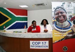 La diciassettesima Conferenza sui cambiamenti climatici promossa dall'Onu a Durban, in Sudafrica. 