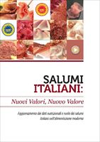 La copertina del libro Salumi italiani - Aggiornamenti dei dati nutrizionali e ruolo dei salumi italuani nell'alimentazione moderna.
