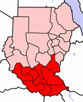 Le regioni del Sud Sudan che formeranno lo Stato autonomo.
