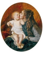 Gioie materne, opera di Stefano Ussi (1822-1901), Firenze, Galleria d’Arte Moderna