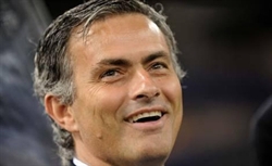 José Mourinho, ora allenatore del Real Madrid.