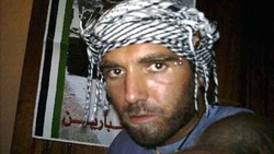 Vittorio Arrigoni, ucciso a Gaza.