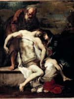 Deposizione, opera di Courtois Guillame (1628 - 1679), Roma, Accademia di San Luca