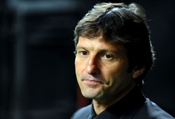La delusione di Leonardo, allenatore dell'Inter.