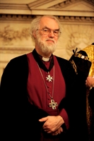 Il Primate anglicano Rowan Williams, celebrante delle nozze.