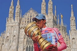 Alberto Contador, vincitore del Giro d'Italia 2011.