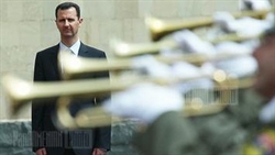 Il presidente Bashar al Assad.