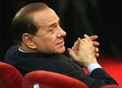 Il premier Silvio Berlusconi.