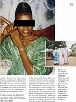 Un giornale della Guinea con il servizio su Nafissatou Diallo.
