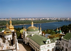 Una veduta di Kiev, capitale dell'Ucraina.
