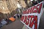 Torino, la carica degli "indignados"