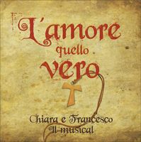 La copertina del CD del musical "L'amore quello vero".