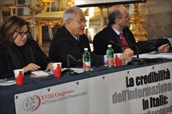 Lucia Annunziata al convegno Ucsi che si è svolto a Caserta dal dal 26 al 29 gennaio, dove ha parlato del giornalismo come servizio pubblico.