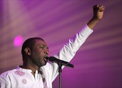 Il cantante e musicista senegalese Youssou N'Dour (Ansa).