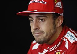La delusione di Fernando Alonso.
