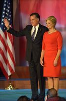 Mitt e Ann Romney.
