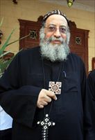 Tawadros II, neoeletto patriarca della Chiesa copto-ortodossa d'Egitto (Ansa).
