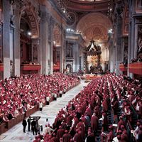 Il Concilio Vaticano II, a Roma.