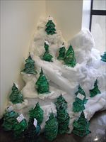 Gli alberi di Natale realizzati dai detenuti del carcere di Treviso