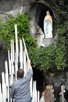 La Grotta di Lourdes.