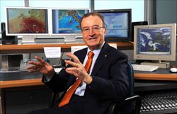 Mario Giuliacci, colonnello dell'Aeronautica e meteorologo.