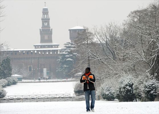 L'Italia sotto la neve