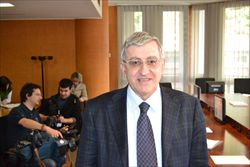 Il professor Pierpaolo Donati, curatore del Rapporto Cisf 2011, oggi alla presentazione alla stampa.