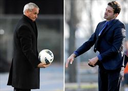 Da sinistra: l'ex allenatore dell'Inter Claudio Ranieri e il nuovo Andrea Stramaccioni (Ansa).