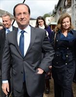 Il candidato socialista François Hollande (Ansa). 